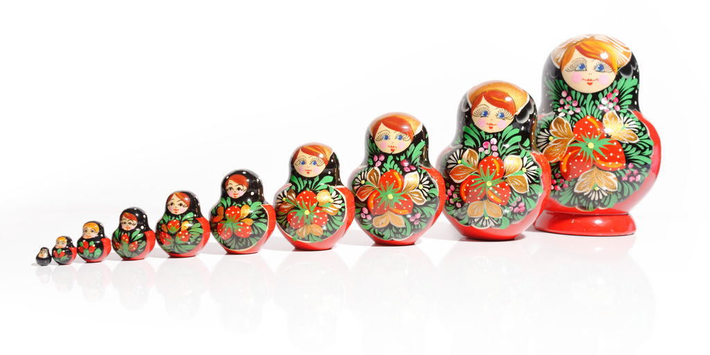 Russian nesting dolls